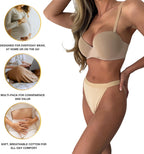 High Waisted Cotton Briefs (5 Pack)