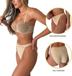 High Waisted Cotton Briefs (5 Pack)